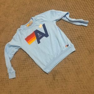Aviator nation xs blue sweater